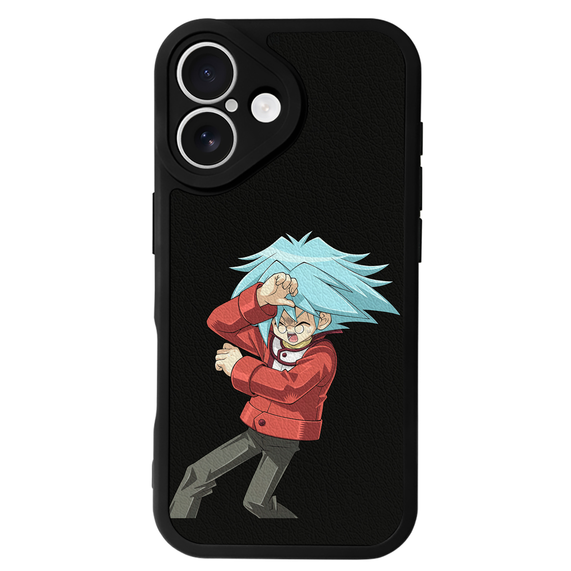 （画像用） 遊☆戯☆王 Yu-Gi-Oh! 【iPhone 16シリーズ対応】シリコンスマホケース（レザー調） 材質：シリコン